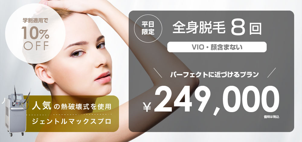全身脱毛プラン